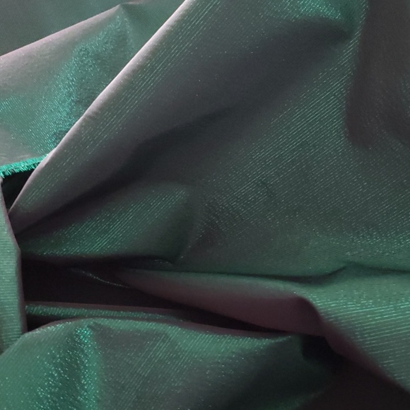 Metallic Fabric- Green fabric - Picture 1 of 3